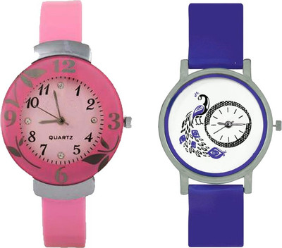 View CM Beautiful Stylish Multicolor Dial Rich Look Fancy Latest Collection 024 Stylish Pattern Corporate Imperial Analog Watch  - For Women Wrist Watches Price Online(CM)