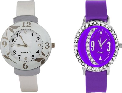 CM Beautiful Stylish Multicolor Dial Rich Look Fancy Latest Collection 048 Stylish Pattern Corporate Imperial Analog Watch  - For Women   Watches  (CM)