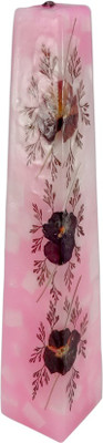 

Indian Ocean Large size Tapper Shape Fragrance Candle(Pink, Pack of 1)