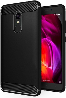 iZAP Back Cover for Mi Redmi Note 4(Black)
