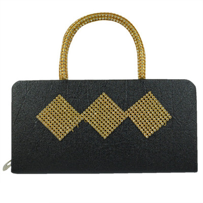 

Reiki Crystal Products Party Black Clutch