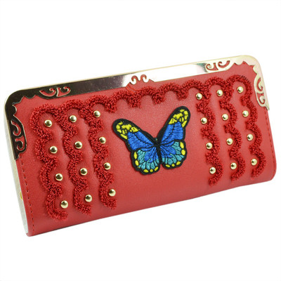

Reiki Crystal Products Party Red Clutch
