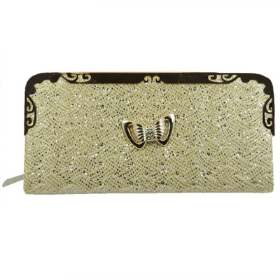 

Reiki Crystal Products Party Brown Clutch
