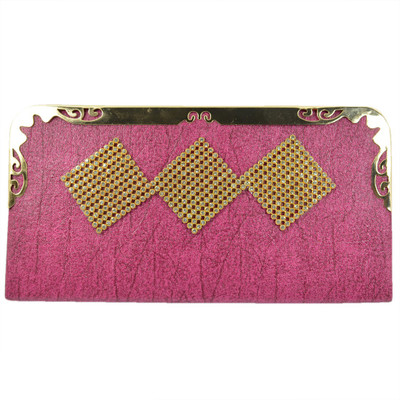 

Reiki Crystal Products Party Pink Clutch
