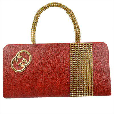

Reiki Crystal Products Party Red Clutch