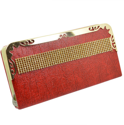 

Reiki Crystal Products Casual Red Clutch