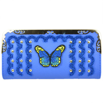 

Reiki Crystal Products Casual Blue Clutch