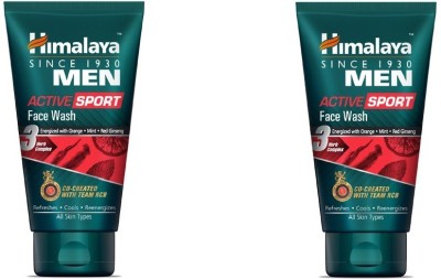 HIMALAYA active sports pack of 2 Face Wash(200 ml)