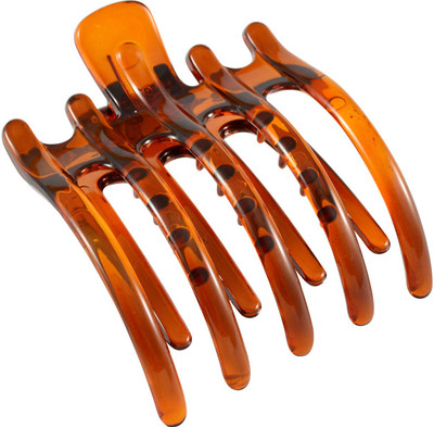 

Sarah Hair Claws Simple Strong Crab Hair Clip(Brown)