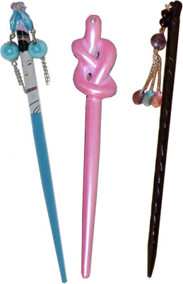 

Style Tweak Juda Stick Hair Accessory Set(Multicolor)