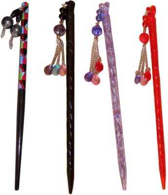 

Style Tweak Juda Stick Hair Accessory Set(Multicolor)