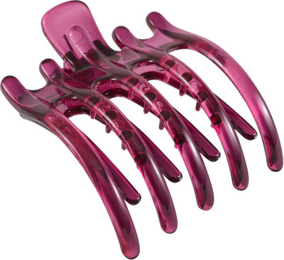 

Sarah Hair Claws Simple Strong Crab Hair Clip(Pink)