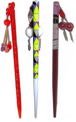 

Sanskruti Juda Stick Hair Accessory Set(Multicolor)