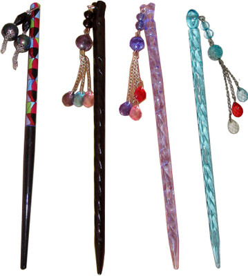 

Sanskruti Juda Stick Hair Accessory Set(Multicolor)