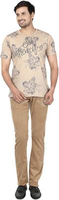 Fever Slim Men's Beige Jeans