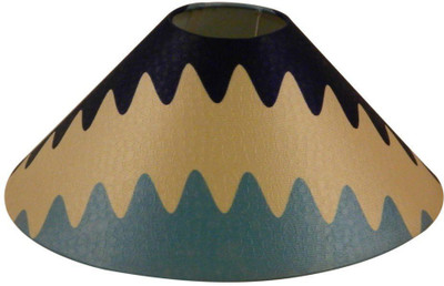 

RDC 13" Round Blue Wave Designer - B22 Holder Ring Size Table Lamps Lamp Shade(Cotton, Plastic)