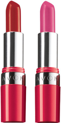 

Avon Anew ExtraLasting Lipstick (set of 2)(mauve ice - eternal flame, 7.2 g)