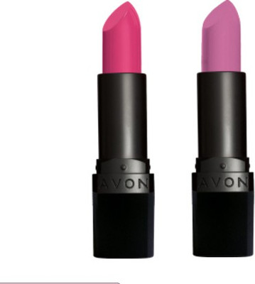 

Avon Anew True Color Perfectly Matte Lipstick (set of 2)(Splendidly Fuschia - Ideal Lilac, 8 g)