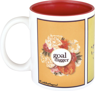 

LOOK WHAT HAPPENED MUG-GDIGSWAGGBOSS - 1 Ceramic Mug(350 ml), Multicolor