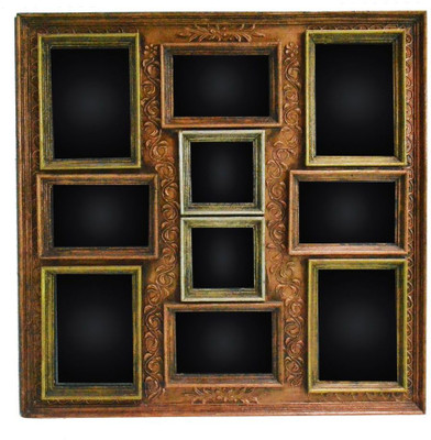 

Artlivo Wood Photo Frame(Brown, 10 Photos)