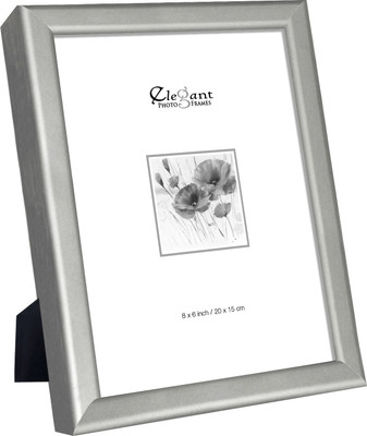 Elegant Arts & Frames Metal Photo Frame(Silver, 1 Photos)