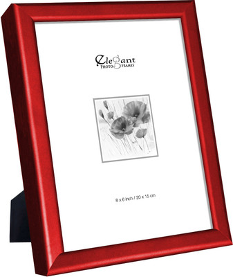 

Elegant Arts & Frames Metal Photo Frame(Red, 1 Photos)