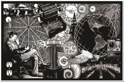 

thinking poster with machine ON GOOD QUALITY HD QUALITY WALLPAPER POSTER Fine Art Print(19 inch X 13 inch, Rolled)