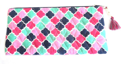 

Needlecrest Cotton Quilted Pouch(Multicolor)