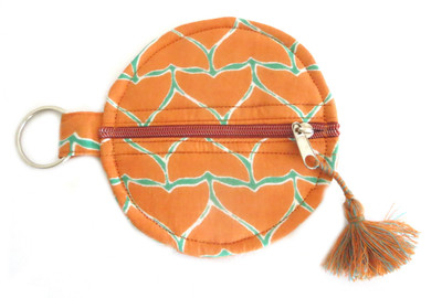 

Needlecrest Whaletale Potli(Orange)