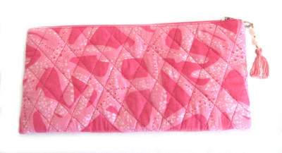 

Needlecrest Cotton Quilted Pouch(Pink)