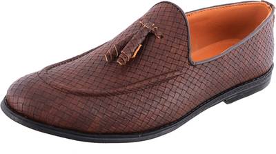 Fashion67 Hand Finished PU Formals with Bow Slip On