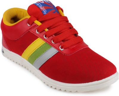 

11e Lgs2 Casual Shoes For Men(Yellow, Red), Yellow_123