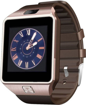 

KLIKX Smart Watch with Bluetooth and Sim card slot Smartwatch(Brown Strap)