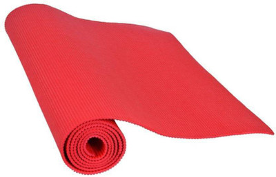 Klixx PVC Comfort-ZX--088 Red 5 mm Yoga Mat