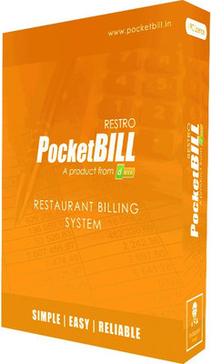 

PocketBILL Restro(1 Year, 1 PC)