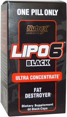Nutrex LIPO-6 Black ultra concentrate 60 capsules(60 No)