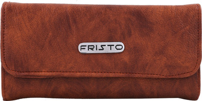 

Fristo Women Brown Artificial Leather Wallet