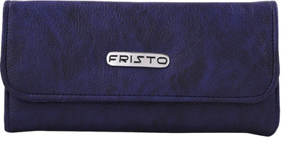 

Fristo Women Blue Artificial Leather Wallet