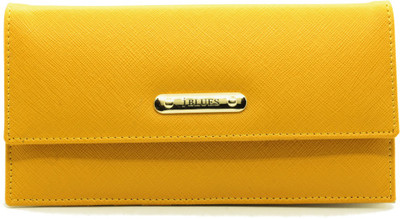 

Zepzop Women Yellow Artificial Leather Wallet(11 Card Slots), Yello