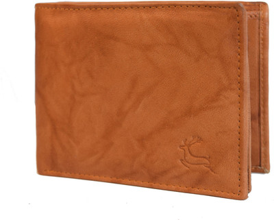 

Leaderachi Men Tan Genuine Leather Wallet(7 Card Slots)