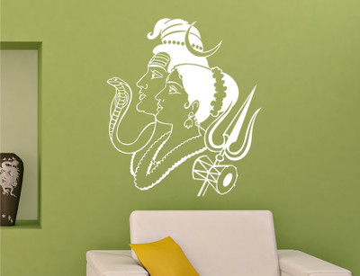 

Wall Guru  Vinyl Wall Decal And Sticker Sticker(Pack of 1, White