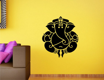 

Wall Guru  Wall Sticker For Living Room Sticker(Pack of 1, Black