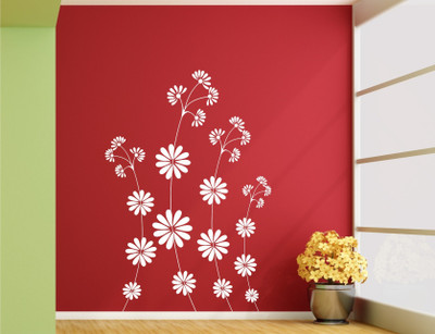 

Wall Guru  Vinyl Wall Decal And Sticker Sticker(Pack of 1, White