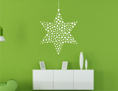 

Wall Guru  Vinyl Wall Decal And Sticker Sticker(Pack of 1, White