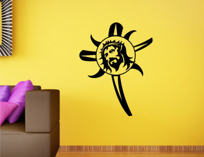 

Wall Guru  Wall Sticker For Living Room Sticker(Pack of 1, Black