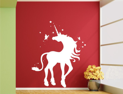 

Wall Guru  Vinyl Wall Decal And Sticker Sticker(Pack of 1, White