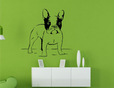 

Wall Guru  Wall Sticker For Living Room Sticker(Pack of 1, Black