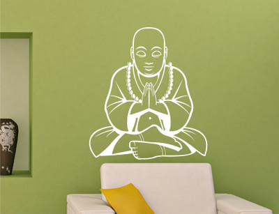 

Wall Guru  Vinyl Wall Decal And Sticker Sticker(Pack of 1, White