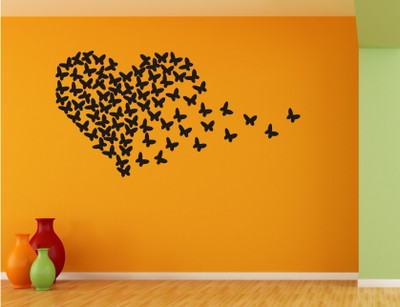 

Wall Guru  Vinyl Wall Decal And Sticker Sticker(Pack of 1, Black