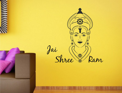 

Wall Guru  Wall Sticker For Living Room Sticker(Pack of 1, Black